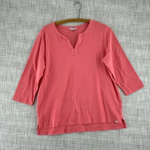 Orvis Tops - Orvis 3/4 sleeve shirt Top Womens 2157 pink 2157